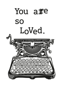 Old Typewriter - Your Custom Message